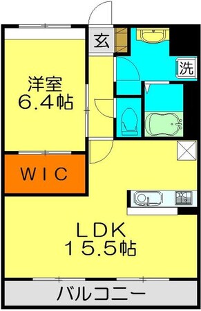 コムデソレイユの物件間取画像